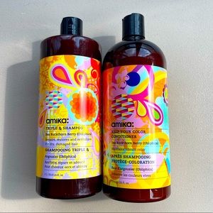 AMIKA Triple Rx Shampoo & Conditioner